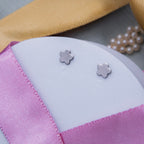 Simply Flower Silver Studs