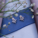 Sterling Silver Prismatic Studs