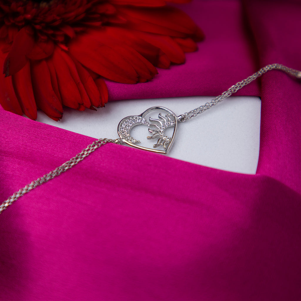 Sun & Moon Silver Bracelet