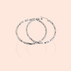 Twisted Contemporary Hoops