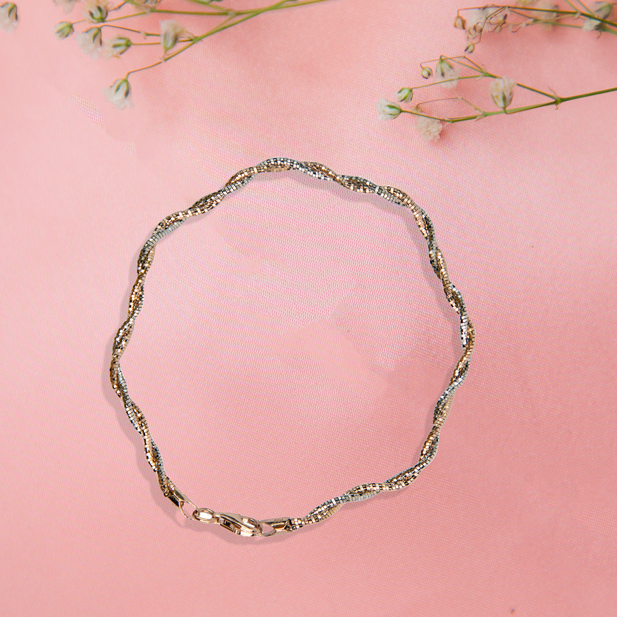 Twisted Wire Knot Trendy Bracelet