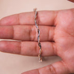Twisted Wire Knot Trendy Bracelet